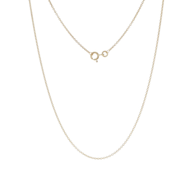 Luxxos Ankerkette rund 1,1 mm aus 585 Gelbgold 40 cm