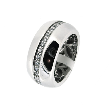 GOOIX Ring mit Zirkonia 925 AG #56