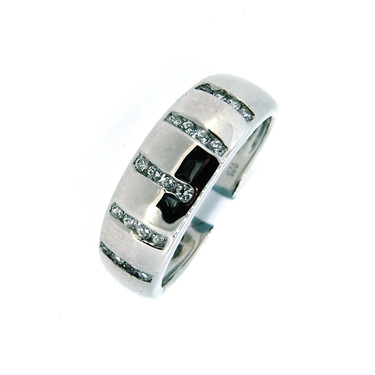 GOOIX Ring mit Zirkonia 925 AG #52