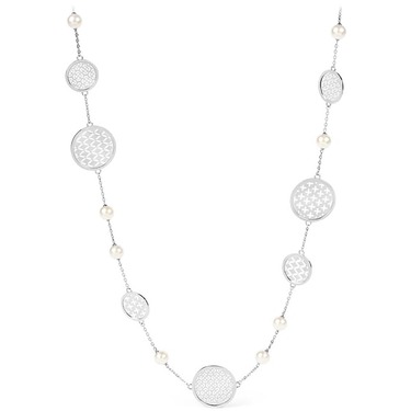 Brosway Kette mit Ornament und Perle 76 cm