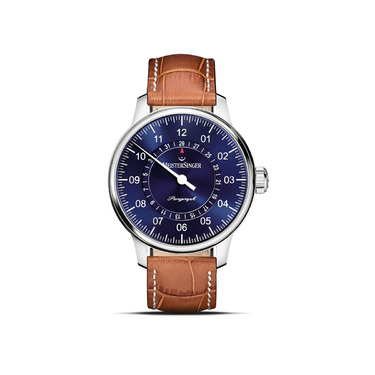 MeisterSinger Perigraph Einzeiger Herrenuhr Automatik AM1008