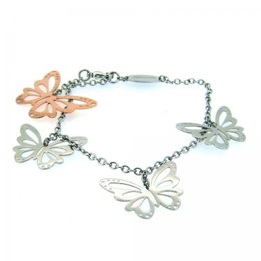 Brosway Armband Butterfly bicolor