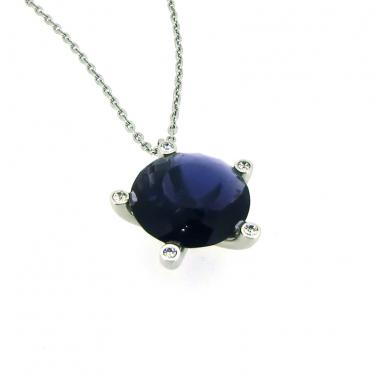 Brosway Kette mit Anhnger violett