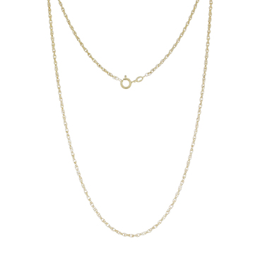 Luxxos Doppelankerkette 1,8 mm aus 333 Gelbgold 38 cm