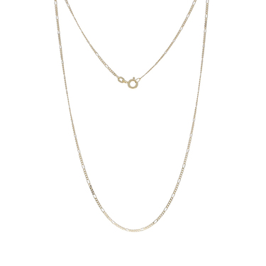 Luxxos Figarokette 1,5 mm aus 333 Gelbgold 40 cm