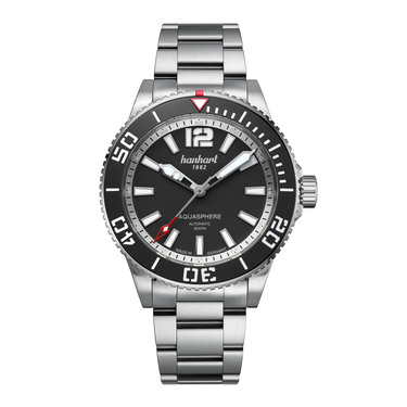 HANHART Aquasphere Herrenuhr Automatik 777.210-6428 aus Stahl