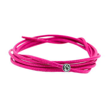 DoDo Kordel fuchsia dick 925 Silbersiegel 106 cm