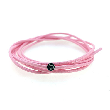 DoDo Kordel rosa dick mit 925 Silbersiegel 106 cm