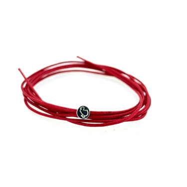 DoDo Kordel rot dnn 925 Silbersiegel 106 cm