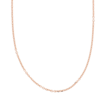 Ankerkette 1,1 mm aus 585 Rotgold 45 cm mit Zertifikat